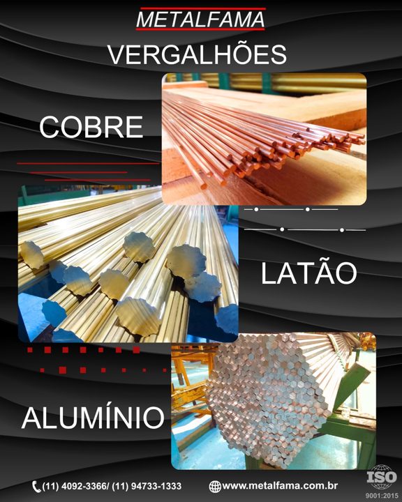 Na Metalfama, produzimos vergalhões sob medida para atender às especificações exatas que precisar. Trabalhamos com as li
