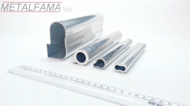 Em comparação com os itens extrudados, as barras desenvolvidas a partir da trefilação de alumínio têm propriedades mecân