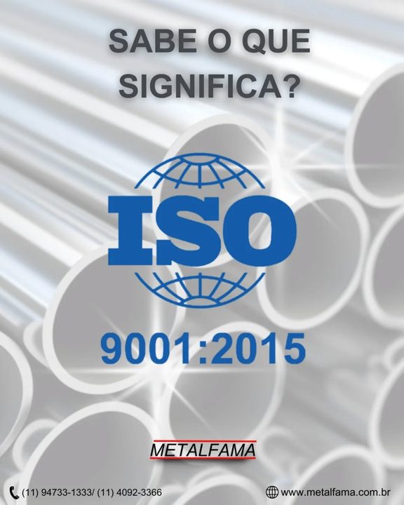 A certificação ISO 9001 estabelece um padrão internacional de gestão da qualidade e dos processos, garantindo um sistema