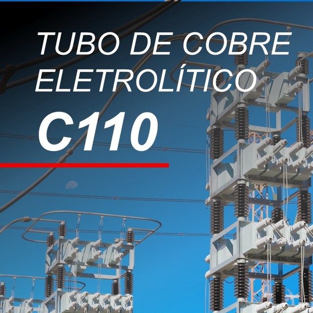 O tubo de cobre eletrolítico C110 tem uma importância fundamental nas indústrias.