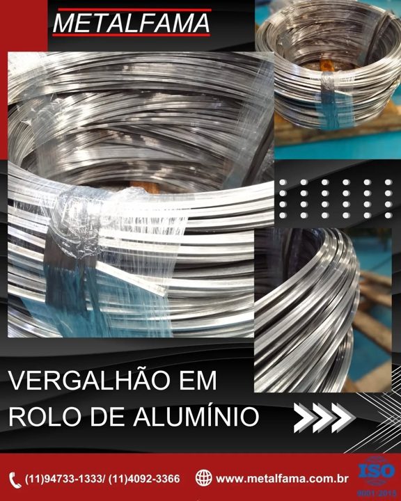 Na Metalfama, produzimos vergalhões e perfis tubulares em rolos com alta precisão dimensional e as propriedades mecânica