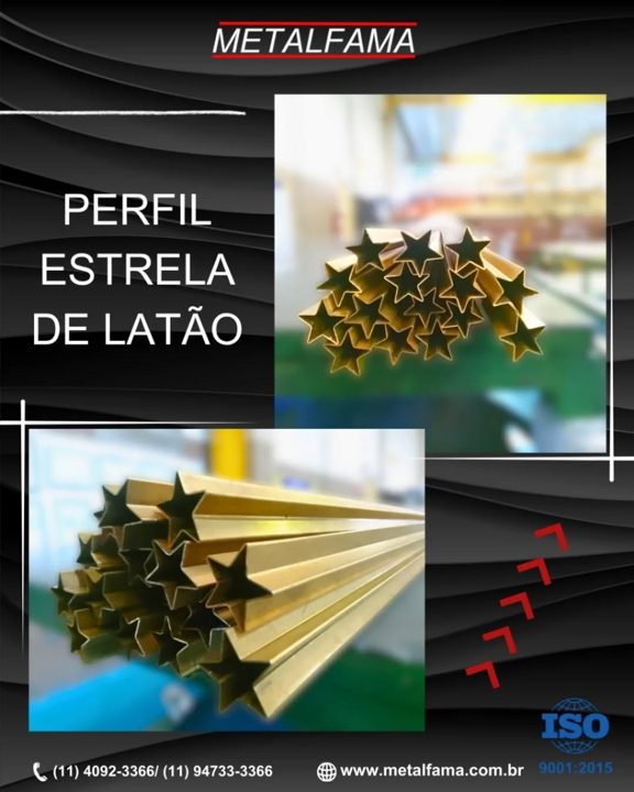 PERFIS DE LATÃO PARA BIJUTERIAS. Na Metalfama, realizamos o processo de fabricação de tubos de latão trefilados em forma