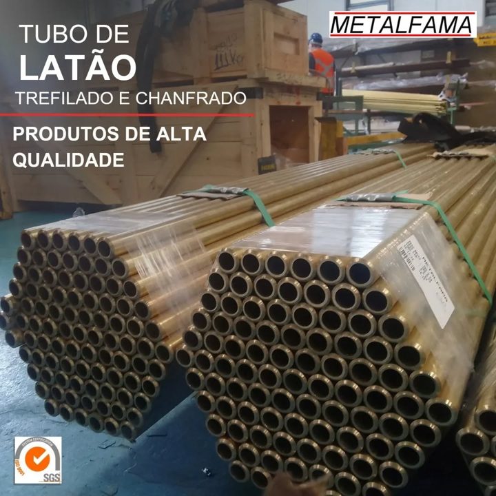 Na Metalfama, oferecemos tubos de latão de alta qualidade, ideais para otimizar seus processos. Com nossos tubos e verga