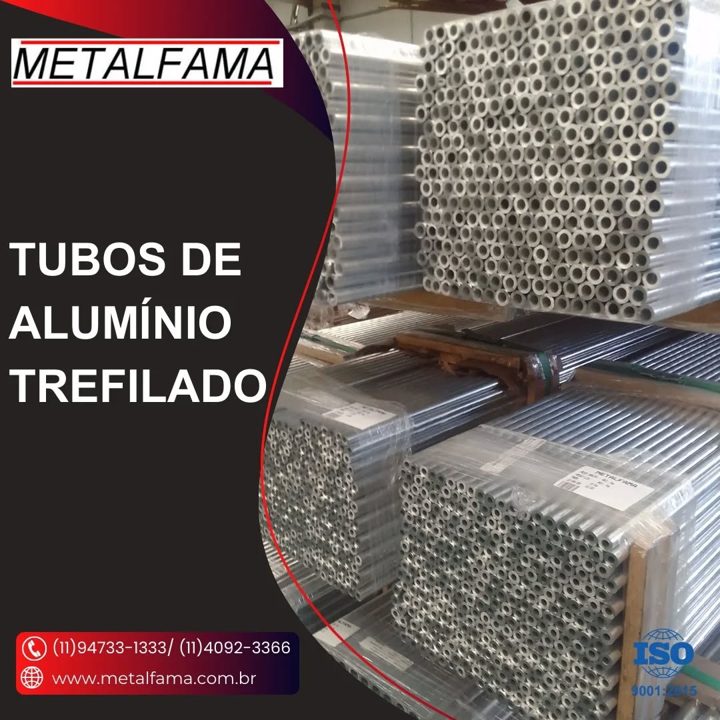 Comprometidos com a excelência, nossos tubos de alumínio trefilado são sinônimo de resistência, durabilidade e precisão.