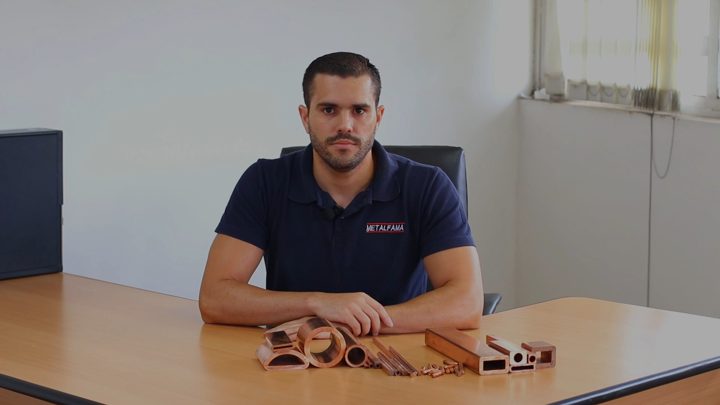 Fabricado com cobre de elevado grau de pureza, o produto oferece excelente condutividade térmica e elétrica, garantindo 