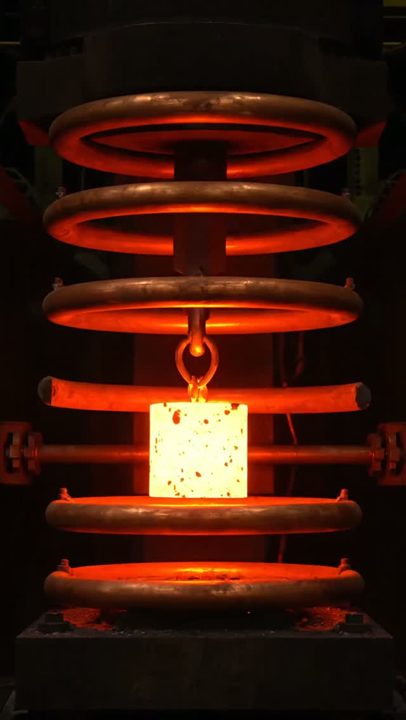 Tubos de cobre para forno de indução