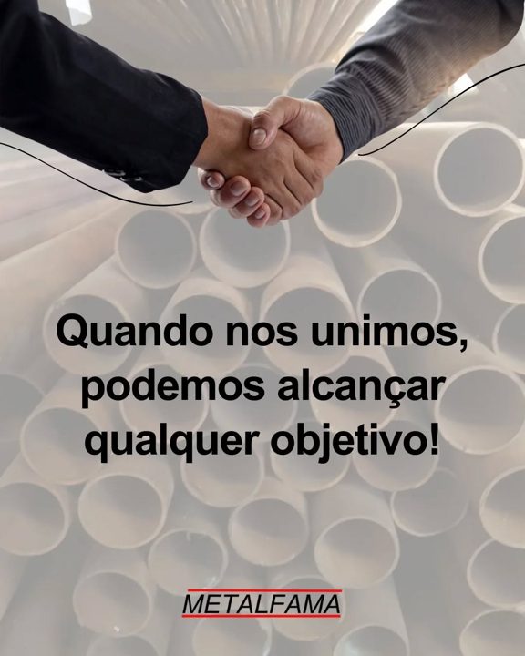 Cada vez que unimos forças, seja com nossa equipe ou com nossos parceiros, damos mais um passo em direção ao sucesso. A 